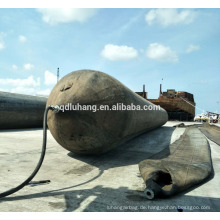 Qualität Luhang-Schiffs-anhebender pneumatischer Gummirasbaschiff, der Airbag startet